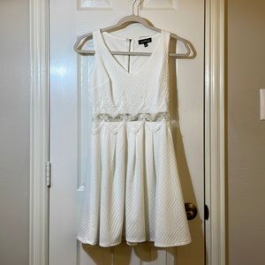 Lulus white lace dress